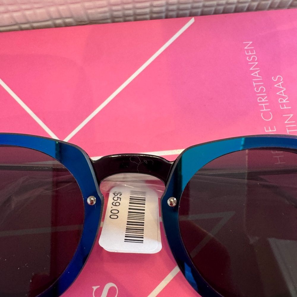Spitfire Blue and Black Sunglasses